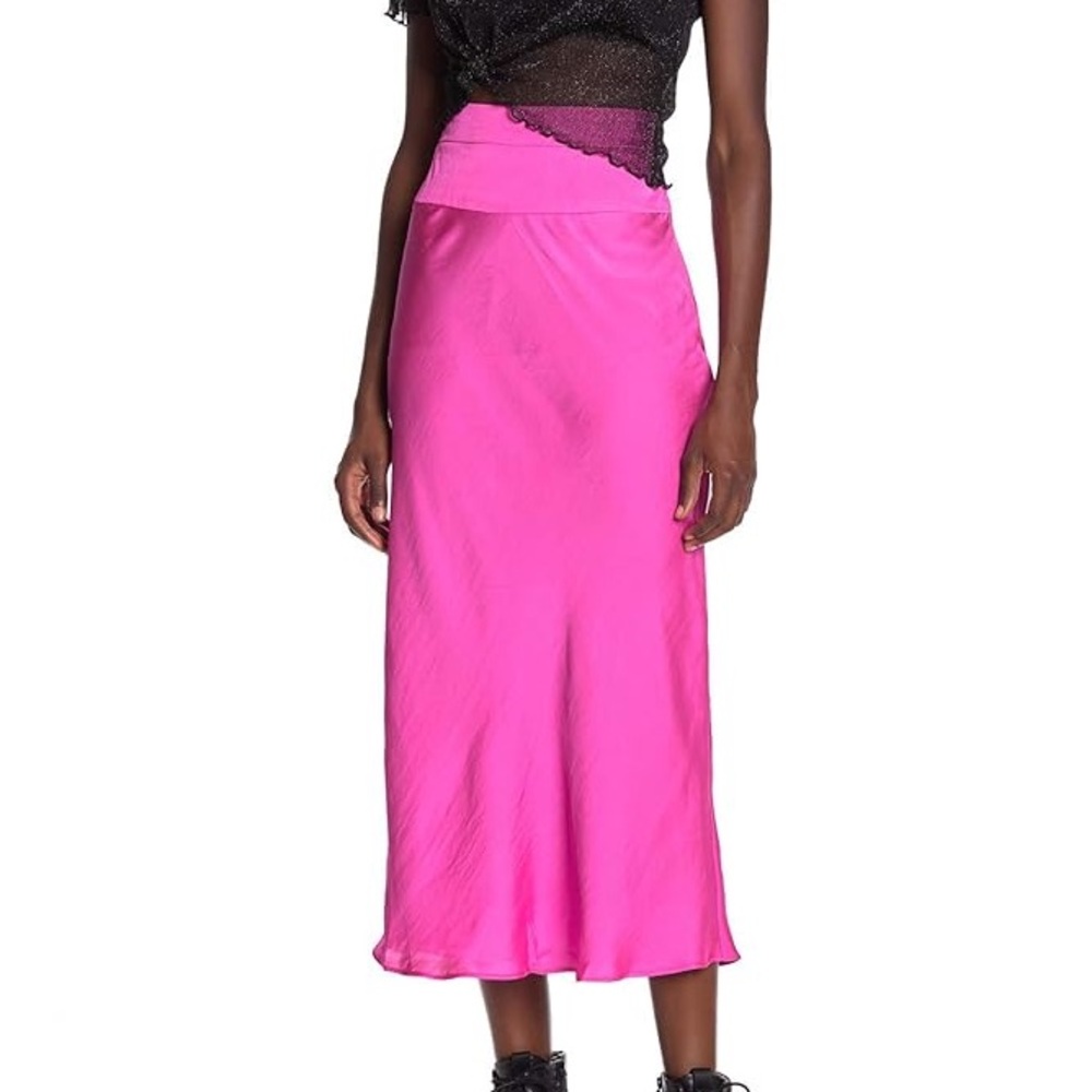 Free people Norman bias skirt